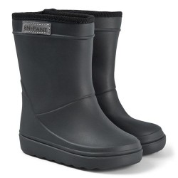 Midnight Black 23 - Cizme de ploaie si vreme rece captusite cu lana - En Fant