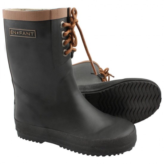 Black 35 - Cizme antiderapante de ploaie pentru copii - En Fant Black 35 - Cizme antiderapante de ploaie pentru copii - En Fant