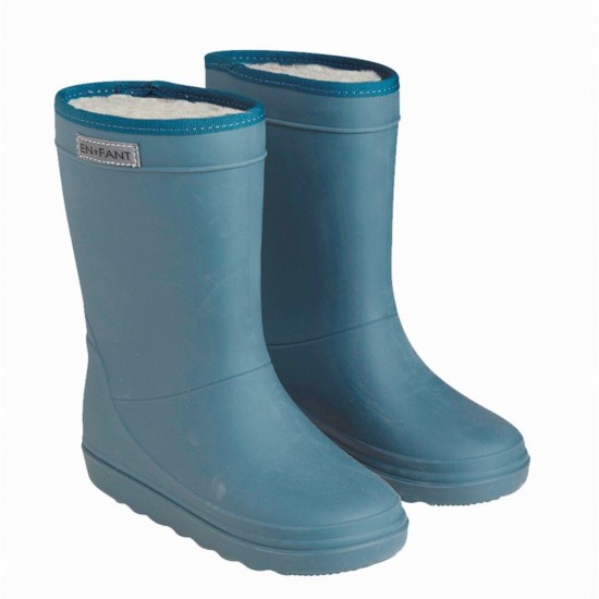 Winter Blue 24 - Cizme de ploaie si vreme rece captusite cu lana - En Fant Winter Blue 24 - Cizme de ploaie si vreme rece captusite cu lana - En Fant