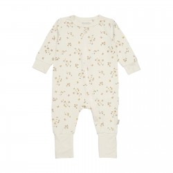 Veiled Rose 68 - Salopeta extrafina din bambus cu fermoar pentru bebelusi - Minymo