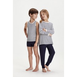 White 110 - Set lenjerie de corp din bambus pentru baieti - Minymo White 110 - Set lenjerie de corp din bambus pentru baieti - Minymo