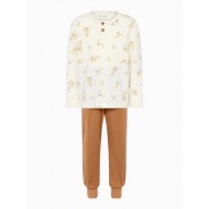 Bamboo Chipmunk 98 - Pijamale fine din bambus pentru copii