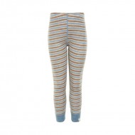Blue Shadow 110 - Pantaloni leggings mari din lana merinos - CeLaVi 