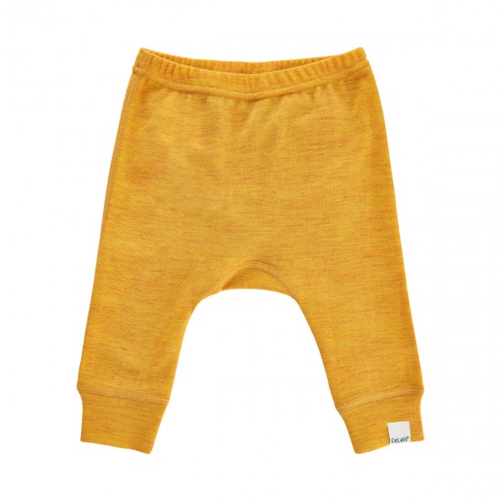 Mineral Yellow 70 - Pantaloni salvari din lana merinos - CeLaVi 