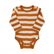 Stripped Pumpkin Spice 80 - Body din lana merinos  