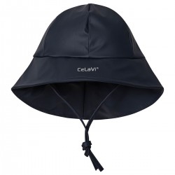 Navy Ink 80 - Palarie PU de ploaie si vreme rece, impermeabila, cu fleece - CeLaVi  Navy Ink 80 - Palarie PU de ploaie si vreme rece, impermeabila, cu fleece - CeLaVi