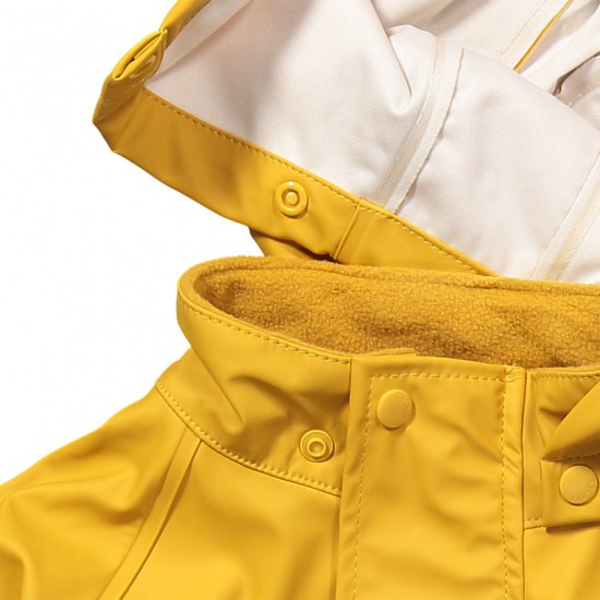 Sunny Yellow 90 - Set jacheta+pantaloni ploaie si windstopper - CeLaVi Sunny Yellow 90 - Set jacheta+pantaloni ploaie si windstopper - CeLaVi