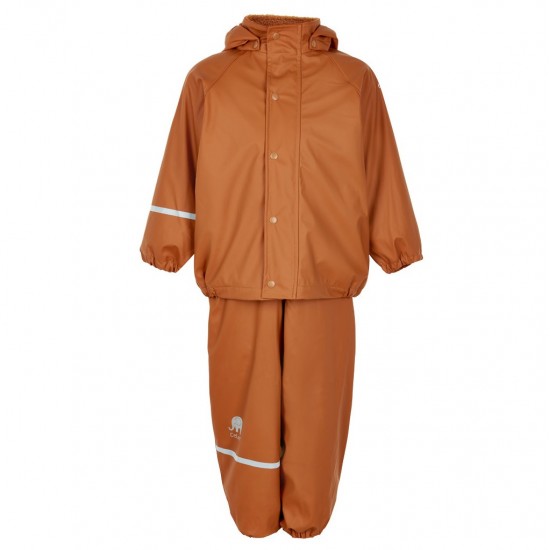 Pumpkin Spice 80 - Set jacheta+pantaloni de vreme rece, ploaie si windstopper - CeLaVi Pumpkin Spice 80 - Set jacheta+pantaloni de vreme rece, ploaie si windstopper - CeLaVi
