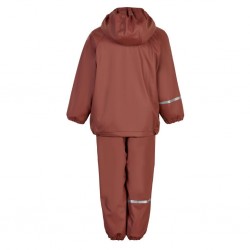 Mahogany 100 - Set jacheta+pantaloni impermeabil, cu fleece, pentru vreme rece, ploaie si vant -CeLaVi