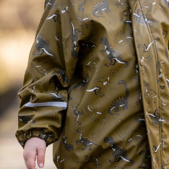 Dino 70 - Costum intreg impermeabil captusit fleece pentru ploaie, vreme rece si vant - CeLaVi Dino 70 - Costum intreg impermeabil captusit fleece pentru ploaie, vreme rece si vant - CeLaVi