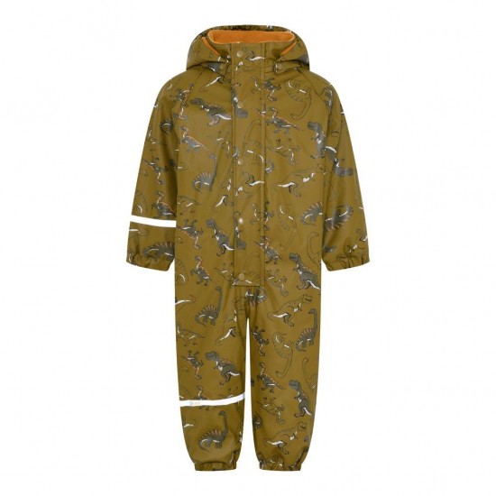 Dino 70 - Costum intreg impermeabil captusit fleece pentru ploaie, vreme rece si vant - CeLaVi Dino 70 - Costum intreg impermeabil captusit fleece pentru ploaie, vreme rece si vant - CeLaVi