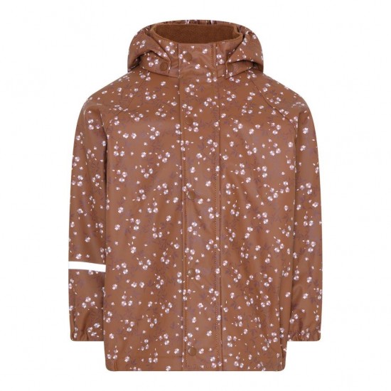 Aztec Flowers 80 - Set jacheta+pantaloni impermeabil cu fleece, pentru vreme rece, ploaie si vant - CeLaVi Aztec Flowers 80 - Set jacheta+pantaloni impermeabil cu fleece, pentru vreme rece, ploaie si vant - CeLaVi