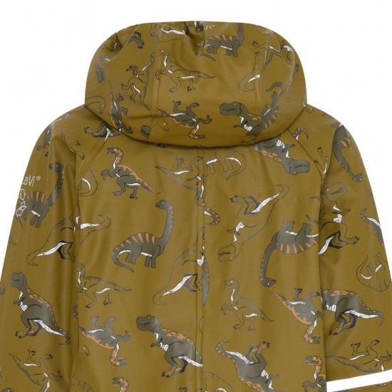 Dino 70 - Costum intreg impermeabil captusit fleece pentru ploaie, vreme rece si vant - CeLaVi Dino 70 - Costum intreg impermeabil captusit fleece pentru ploaie, vreme rece si vant - CeLaVi