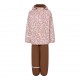 Winter Blossom 100 - Set jacheta+pantaloni impermeabil cu fleece, pentru vreme rece, ploaie si vant - CeLaVi Winter Blossom 100 - Set jacheta+pantaloni impermeabil cu fleece, pentru vreme rece, ploaie si vant - CeLaVi