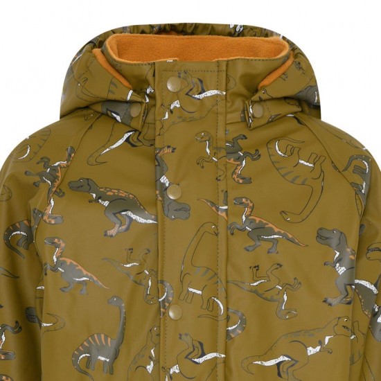 Dino 70 - Costum intreg impermeabil captusit fleece pentru ploaie, vreme rece si vant - CeLaVi Dino 70 - Costum intreg impermeabil captusit fleece pentru ploaie, vreme rece si vant - CeLaVi