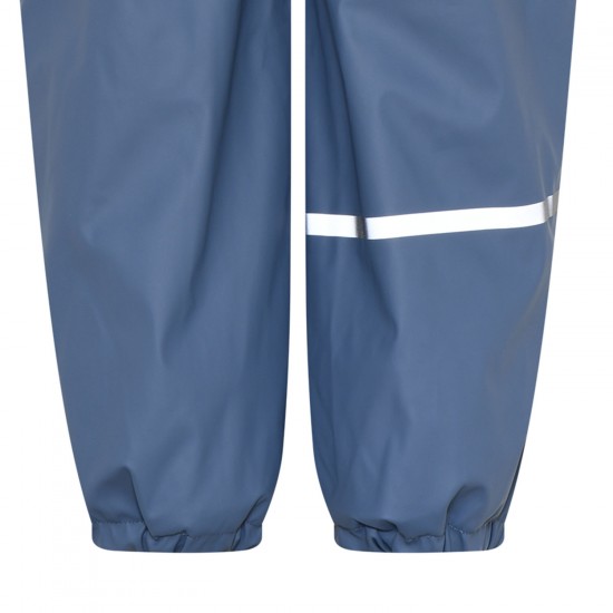 China Blue 100 - Costum intreg impermeabil captusit fleece pentru ploaie si vreme rece - CeLaVi China Blue 100 - Costum intreg impermeabil captusit fleece pentru ploaie si vreme rece - CeLaVi
