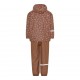 Aztec Flowers 80 - Set jacheta+pantaloni impermeabil cu fleece, pentru vreme rece, ploaie si vant - CeLaVi Aztec Flowers 80 - Set jacheta+pantaloni impermeabil cu fleece, pentru vreme rece, ploaie si vant - CeLaVi