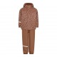 Aztec Flowers 80 - Set jacheta+pantaloni impermeabil cu fleece, pentru vreme rece, ploaie si vant - CeLaVi Aztec Flowers 80 - Set jacheta+pantaloni impermeabil cu fleece, pentru vreme rece, ploaie si vant - CeLaVi