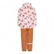 Squirrels 90 - Set jacheta+pantaloni impermeabil cu fleece, pentru vreme rece, ploaie si vant - CeLaVi Squirrels 90 - Set jacheta+pantaloni impermeabil cu fleece, pentru vreme rece, ploaie si vant - CeLaVi