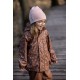 Aztec Flowers 80 - Set jacheta+pantaloni impermeabil cu fleece, pentru vreme rece, ploaie si vant - CeLaVi Aztec Flowers 80 - Set jacheta+pantaloni impermeabil cu fleece, pentru vreme rece, ploaie si vant - CeLaVi