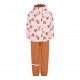 Squirrels 90 - Set jacheta+pantaloni impermeabil cu fleece, pentru vreme rece, ploaie si vant - CeLaVi Squirrels 90 - Set jacheta+pantaloni impermeabil cu fleece, pentru vreme rece, ploaie si vant - CeLaVi