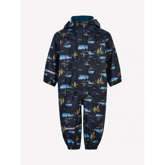 Navy Pirate 100 - Costum intreg pentru ploaie si windstopper - Celavi Navy Pirate 100 - Costum intreg pentru ploaie si windstopper - Celavi