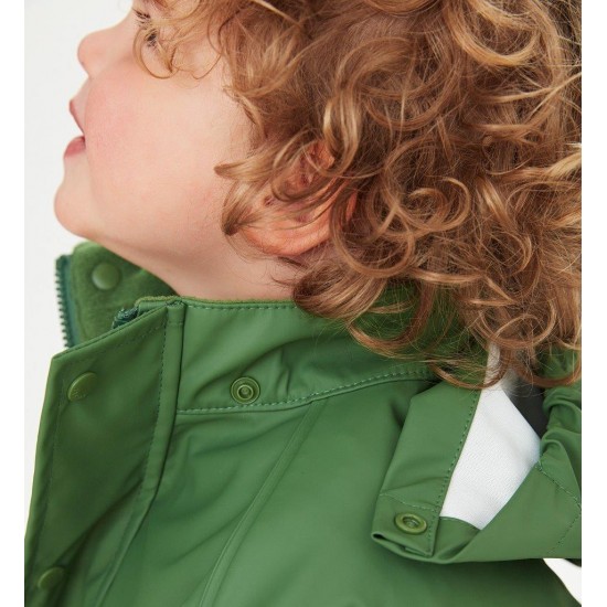 Jungle Green 130 - Set jacheta+pantaloni ploaie si windstopper - CeLaVi Jungle Green 130 - Set jacheta+pantaloni ploaie si windstopper - CeLaVi