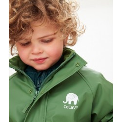 Jungle Green 90 - Set jacheta+pantaloni ploaie si windstopper - CeLaVi 