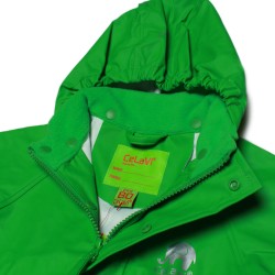 Forest Green 100 - Set jacheta+pantaloni ploaie si windstopper - CeLaVi  Forest Green 100 - Set jacheta+pantaloni ploaie si windstopper - CeLaVi