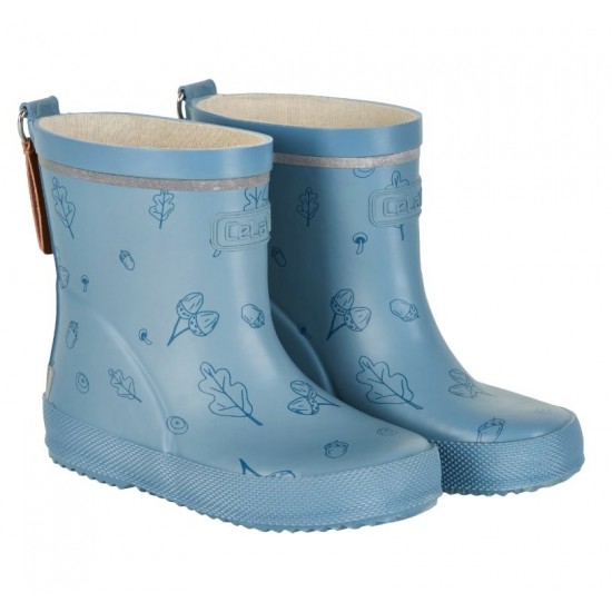 Woodland Blue 24 - Cizme de ploaie din cauciuc natural cu bumbac - CeLaVi Woodland Blue 24 - Cizme de ploaie din cauciuc natural cu bumbac - CeLaVi