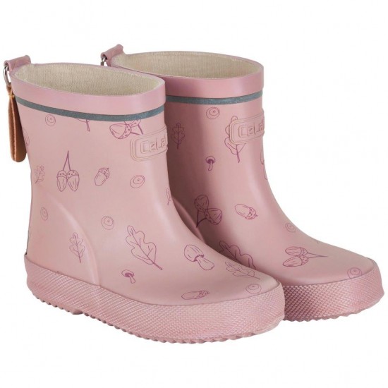 Woodland Rose 22 - Cizme de ploaie din cauciuc natural cu bumbac - CeLaVi Woodland Rose 22 - Cizme de ploaie din cauciuc natural cu bumbac - CeLaVi