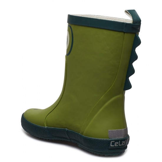 Cizme de ploaie din cauciuc natural - CeLaVi - Crocodile Galla Green 19 Cizme de ploaie din cauciuc natural - CeLaVi - Crocodile Galla Green 19