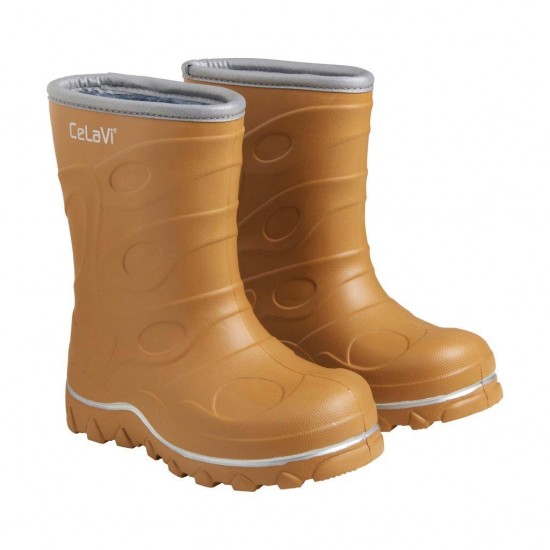 Amber 23 - Cizme termice embosate ultrausoare cu captuseala pentru vreme rece