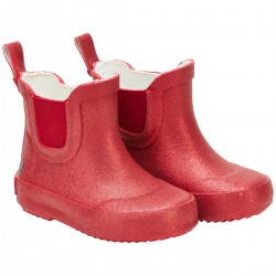 Glitter Baked Apple - Cizme scurte de ploaie din cauciuc natural 24 - Celavi Glitter Baked Apple - Cizme scurte de ploaie din cauciuc natural 24 - Celavi