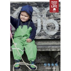 Forest Green 70 - Salopeta de ploaie pentru copii, impermeabila - Celavi Forest Green 70 - Salopeta de ploaie pentru copii, impermeabila - Celavi