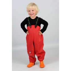 Persian Red 70 - Salopeta de ploaie pentru copii, impermeabila - Celavi Persian Red 70 - Salopeta de ploaie pentru copii, impermeabila - Celavi
