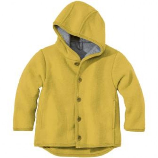 Curry 86/92 - Jacheta din lana merinos organica - tumble/boiled wool - Disana Curry 86/92 - Jacheta din lana merinos organica - tumble/boiled wool - Disana