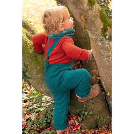 Pacific 86/92 - Pantaloni din lana merinos organica - tumble/boiled wool - Disana