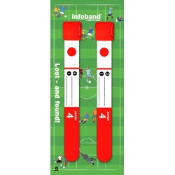 Japonia - set 2 bratari - Bratara reutilizabila de identificare pentru copii  Infoband  