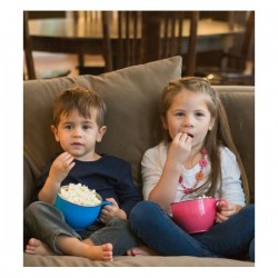 Bol mare cu maner - Din Din Smart Dinner Bowl - Innobaby - Blue Bol mare cu maner - Din Din Smart Dinner Bowl - Innobaby - Blue