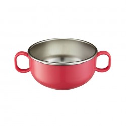 Bol mic de invatare cu manere - Din Din Smart Starter Bowl - Innobaby -  Pink Bol mic de invatare cu manere - Din Din Smart Starter Bowl - Innobaby -  Pink