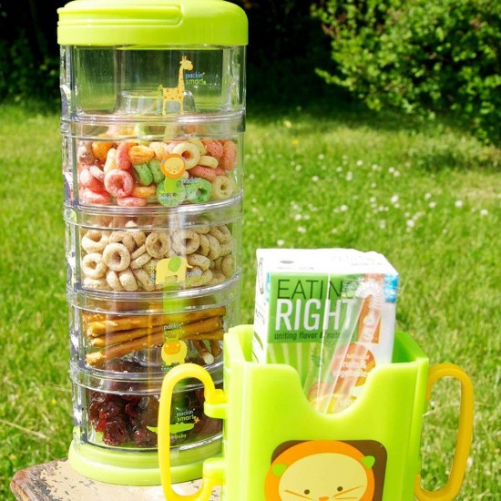 Zoo Animal Mango - Set 5 recipiente suprapuse Innobaby Zoo Animal Mango - Set 5 recipiente suprapuse Innobaby
