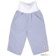 Palermo Fine Stripe Blue 62/68 - Pantaloni Salvari din bumbac organic - Iobio 