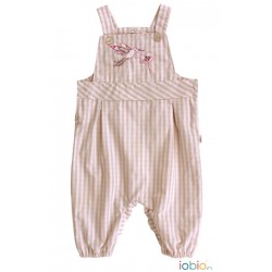 Farmer Karo Sand Rose 74/80 - Salopeta din bumbac organic - Iobio Farmer Karo Sand Rose 74/80 - Salopeta din bumbac organic - Iobio