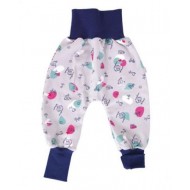 Foggy Town 74/80 - Pantaloni Salvari Joga subtiri din bumbac organic - Iobio  Foggy Town 74/80 - Pantaloni Salvari Joga subtiri din bumbac organic - Iobio