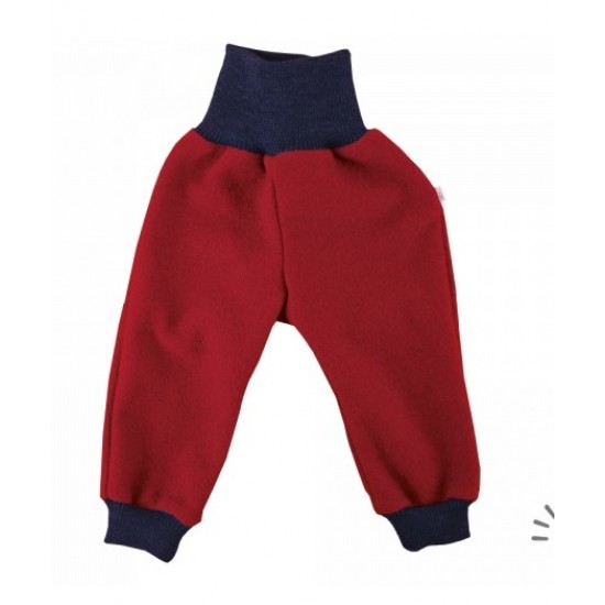 Ruby 74/80 - Pantaloni din lana merinos organica - tumble/boiled wool KbT - Iobio Ruby 74/80 - Pantaloni din lana merinos organica - tumble/boiled wool KbT - Iobio