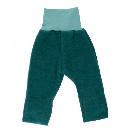 Emerald 62/68 - Pantaloni din lana merinos organica - wool fleece - Iobio Emerald 62/68 - Pantaloni din lana merinos organica - wool fleece - Iobio