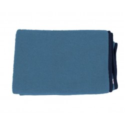 Paturica Jeans din lana merinos organica - wool fleece - 90x70 cm - Iobio 