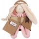 Jucărie zornaitoare textila din bumbac organic - Keptin Jr - Little Toddler Salmon Jucărie zornaitoare textila din bumbac organic - Keptin Jr - Little Toddler Salmon