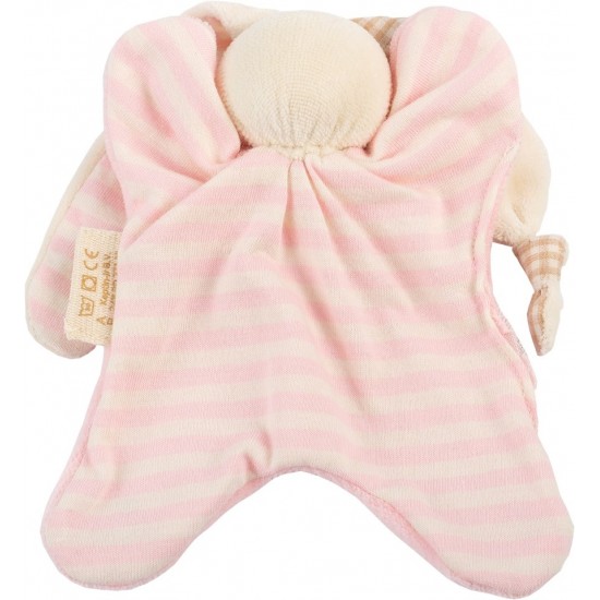 Jucărie zornaitoare textila din bumbac organic - Keptin Jr - Little Toddler Salmon Jucărie zornaitoare textila din bumbac organic - Keptin Jr - Little Toddler Salmon